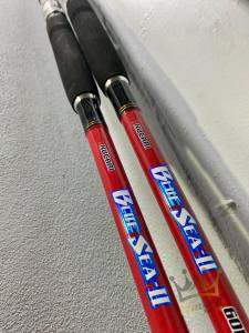 คันเบ็ดตกปลาทะเล Nucari Blue Sea-II ยาว 6 ฟุต 1 ท่อน