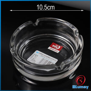 Blumey ที่เขี่ยบุหรี่ แบบสี่เหลี่ยม และ แบบกลม แก้วสีใส ที่ทิ้งก้นบุหรี่ Ashtray