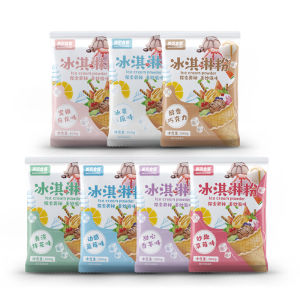 Ice Cream Powder 100g DIY Hard Texture Ice Cream Mix Homemade Frozen Dessert Powder Multiple Flavor Options Easy to Make No Machine Needed Ice Cream Powder DIY Ice Cream Mix