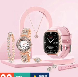 A68 Smart Watch – Fitness Tracker IP67 Waterproof Sleep & Activity Monitor Bluetooth Smartwatch for Men & Women