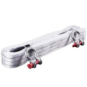 5M 10 Ton Car Towing Strap/Car Towing Rope/Lorry Belt Webbing Sling/2 Safety Hook Towing Sling/Special rope for rescue