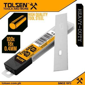 Tolsen 1pc Glass & Tile Scraper (100X18.5X0.4mm)