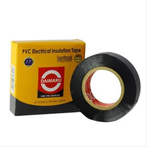 Lakban hitam Isolasi Listrik Daimaru PVC Electrical Hitam