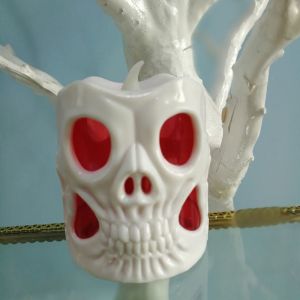 1Pc Halloween Candle Light Led Candlestick Home Party Decoration Pumpkin Lantern Halloween Decor