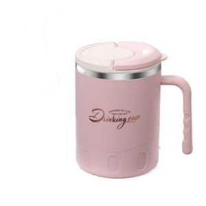 FONESH 304 Stainless Steel Insulated Mug 580ml Heat-resistant Milk Coffee Cup Drinking Cup Double-layer Thermal Mug Water Cup