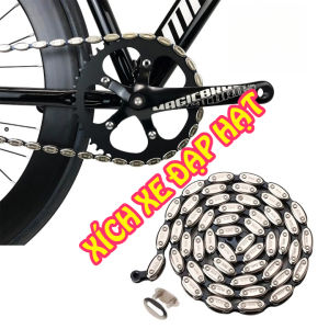 Dây Xích xe đạp hình hạt đậu dây sên xe đạp 100 mắc chịu lực cao siêu bền bỉ
