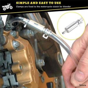 [COD] Shinia เครื่องมือปั๊มเปลี่ยนน้ำมันเบรกรถจักรยานยนต์รถยนต์เครื่องมือเบรคไฮดรอลิกเบรกระบายการเชื่อมต่อ ซีลโดยไม่มีการรั่วไหล