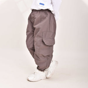 Quần Dài Bé Trai 8-38kg (2-9 tuổi) Quần Gió Túi Hộp BL HALO Dáng Rộng 2 Màu Vải Dù Phong Cách Thời Trang Năng Động QDG26