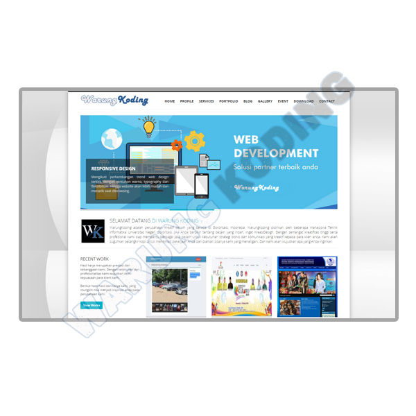 Source Code Website Company Profile Responsive dengan PHP dan MySQL ...