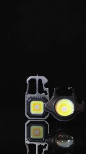 Local delivery>COB mini keychain light repair light flashlight multifunctional portable work light r