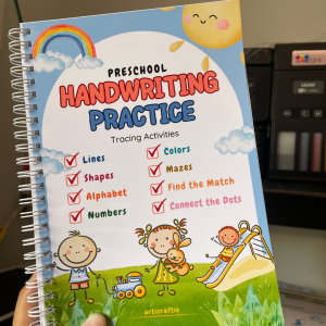Preschool Handwriting Practice - 80 pages of Tracing Activities