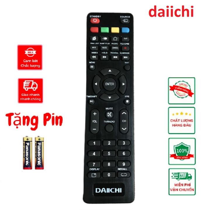 Điều khiển tivi daiichi dòng smart, Remote TV daiichi hàng chính ...