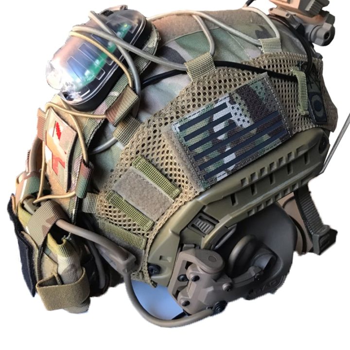 KODENOR Camouflage Quick Helmet Cover For Airsoft Helmets