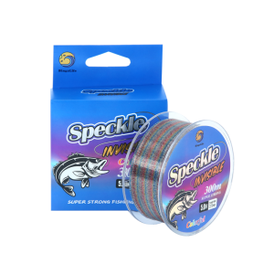 Bingolife Benang Pancing Galatama Colorful Invisible Senar Speckle 300m Biru Hijau Anti Keriting Kuat Kecil 0.12mm~0.6mm Memancing