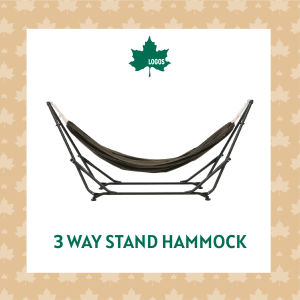LOGOS เปลแฮมม็อค 3 สไตล์ 3 Way stand hammock