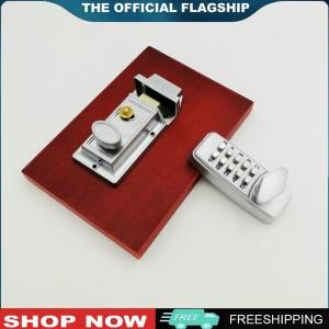 【NEW】 Waterproof Digital Lock with Mechanical Key and Numeric Code for Secure Apartment Access