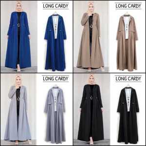 FEMMESHOPA - CARDIGAN WANITA / OUTER MUSLIM / ROMPI TERBARU - FN LONGBLAZER KALINA