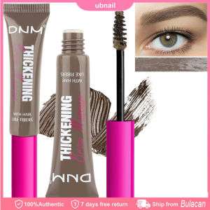 4 Colors Thickening Eyebrow Gel with Mascara Brush Tinted Dye Waterproof and Long-lasting Brow Makeup