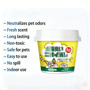 Pet-Safe Enzyme Gel Cat Freshener 120g | Non-Drip Cat Litter Odour Remover Long-Lasting Control