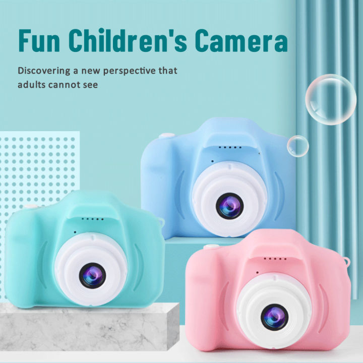 NicEseed Children's Camera Mini Digital Kids Camera 2.0 Inch HD Screen ...