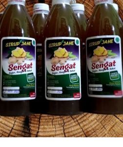 TERMURAH MINUMAN HERBAL SIRUP JAHE  SENGAT 600 ML
