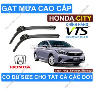 Gạt Mưa Trong Sạch Thế Hệ Mới Kính Lái Honda City Cặp Gạt Mưa Kính L.ái Honda City Có Đủ Size Cho Các Đ.ời Xe City
