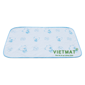 Tấm lót chống thấm cho bé cotton 4 lớp VIETMAT các size 50x70cm 60x90cm 62x114cm 70x100cm 70x110cm 70x120cm 70x130cm 80x120cm