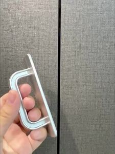WH 1PC Adhesive Handles Self Stick Instant Cabinet Handles Stick on Cabinet Handles Drawer Push Pull Helper Sliding Screen Door for Sliding Closet Window Ward