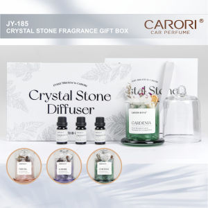 Carori Crystal Stone Air Freshener Diffuser Gift Box (10ml x 3) - JY-185