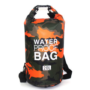 2L / 5L / 10L /15L / 20L / 30L Dry Bag Waterproof Diving Camouflage Bag Travel Waterproof Dry Bag for Fishing Camping