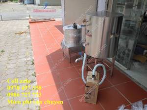 Nồi nấu nước đậu nành 80 lit bằng điện