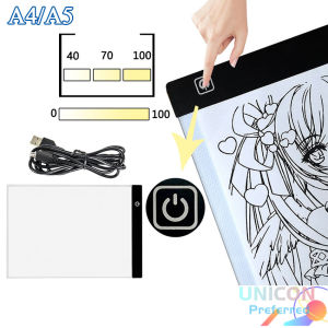 A4 Mini LED Copyboard Three-level Dimming A5 LED Light Drawing Tracing Tracer with Infernal Lighting Tracing Light Box Eye Protection Easier for Diamond Painting [COD][Ready Stock]