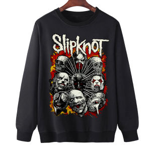 DTF | SLIPKNOT | Sweater Pria | Distro | Diskon | Keren | Produk Lokal | CIAO.ID
