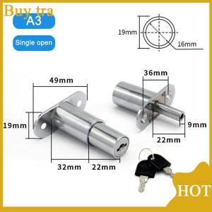 [Buytra] Drawer Push Lock Sliding Door Showcase Cupboard Cabinet Locks Window Security