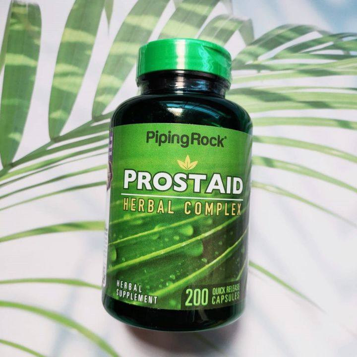 Prostaid Herbal Complex 200 Quick Release Capsules Piping Rock