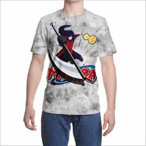 Kaos 3D 3 Dimensi Uchiha Madara Naruto Premium Bangkok Thailand