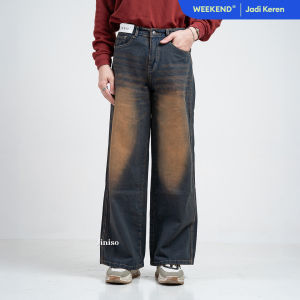 JINISO - Denim Oversize Baggy Loose Jeans Pria 776