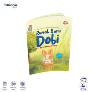 DAR Mizan - Buku Anak Seri Hewan Kesayangan:  Rumah Baru Dobi (Dobi’s New Home) Bilingual - Cerita Anak Softcover - Millennia