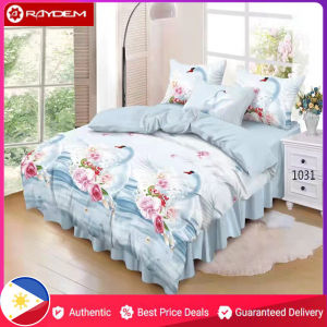 【Free Shipping】 3in1 Queen Size No Lukot No Gusot Bedsheet Makapal Bed Sheet bedsheets double size makapal Kumot bedsheet 3 in 1 set on sale Makapal Korean Cotton Garterized Bedsheet Fitted Bed Sheet Set