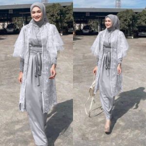 Gamis Terbaru 2022 Bayar di Tempat (COD) / GAMIS KIMONO / Gamis Muslim / Gamis Mewah/ GAmis Kondangan / Gamis elegant / Pakaian muslim terbaru