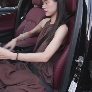 Kail Nappa Leather Car Seat Belt Extender Buckle Zinc Alloy for XPeng M03 L03 P7+ P5 G6 G3 G9 GX9 Safety Belt Extension Plug Interior 4P7H5