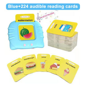 【SG】Talking Flash Cards English Early Educational Learning Montessori Cognitive Toy (2-6+ Years)