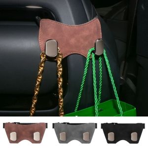 SFJHF High Load-Bearing Car Headrest Hook Wear-Resistant Double Hook Automotive Seat Back Organizers Universal Easy Installation Car Backseat Hanger Vehicle Interior