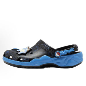 【New】Crocs Classic Clog Pikachu EVA For Men And Women Black Yellow Sandals
