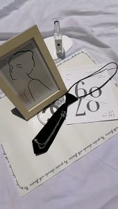 Khuôn viên Preppy Cà Vạt kim loại Chuỗi Vương Miện Cà Vạt sinh viên có thể điều chỉnh trước gắn cà vạt áo cà vạt cổ áo khăn choàng cổ