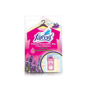 Farcent Dehumidifier Moisture Absorber Hanging Bag Lavender 200ML