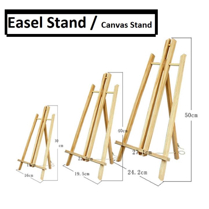 Table Top Artist Easel Stand Canvas Stand Menu Board Stand | Lazada PH