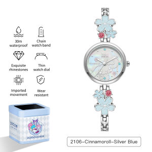 ZGO x Sanrio Hello Kitty Watch For Woman Waterproof Luxury Elegant Bracelet Watch Fashion Casual Female Birthday Gift Idea 2106
