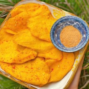 3F FOOD Spicy Dried Mangoes Fruits Salt And Chili 100gr 250gr 500gr Dry Snack Spicy Dried Mango