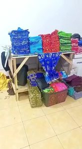 Kain Flapon Atap Kabin mobil satu set Lis kaca depan mobil truk Hino Fuso dan sejenisnya